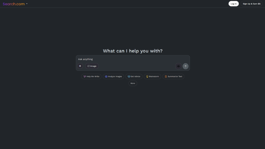 Search.Com Revolutionizes AI Chat: Introducing a Game Changing Approach Benefiting Consumers, Publishers and Brands