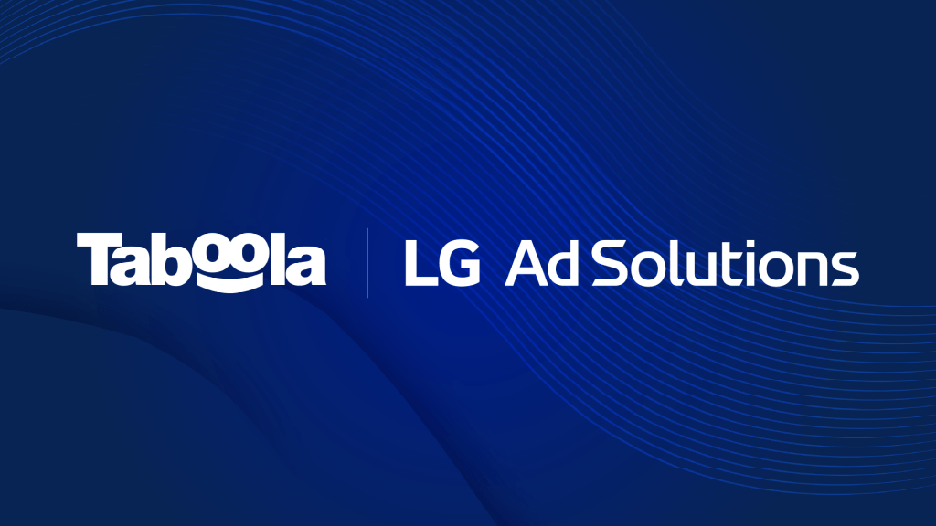 LG Ad Solutions and Taboola Partner to Bring TV-Driven Performance to the Open Web
