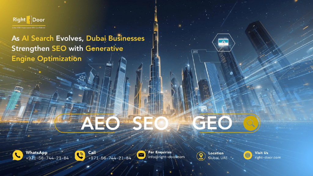 As AI Search Evolves, Dubai Businesses Strengthen SEO with Generative Engine Optimization