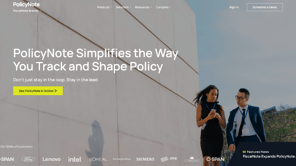 FiscalNote Launches PolicyNote MCP on OpenAI App Store, Expanding Policy Intelligence Access