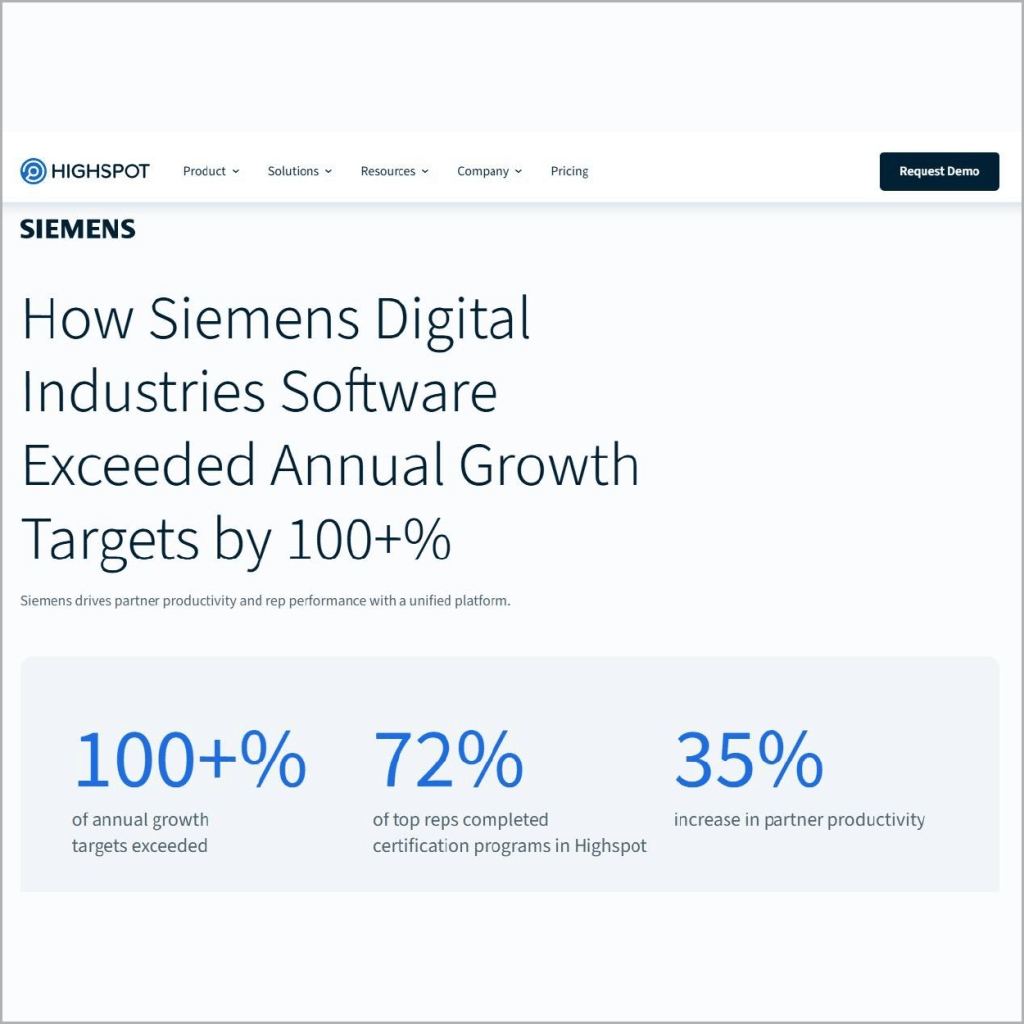 How Siemens Digital Industries Software Exceeded Annual Growth Targets by 100+% Feature Image