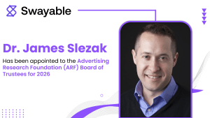 Swayable CEO Appointed to Advertising Research Foundation Board of Trustees