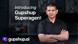 gupshup launches superagent the autonomous AI agent for customer conersation at scale