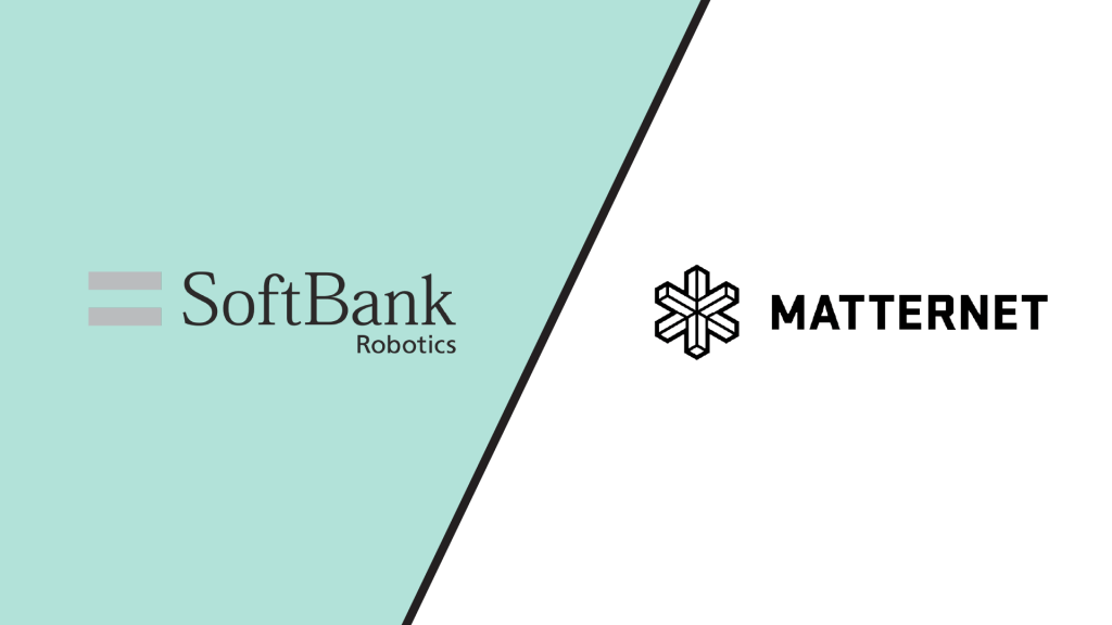 SOFTBANK ROBOTICS AMERICA ANNOUNCES STRATEGIC PARTNERSHIP WITH MATTERNET TO POWER THE NEXT ERA OF LAST MILE DELIVERY
