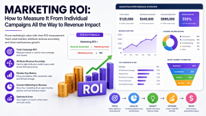 Marketing ROI: How to Measure It From Individual Campaigns All the Way to Revenue Impact