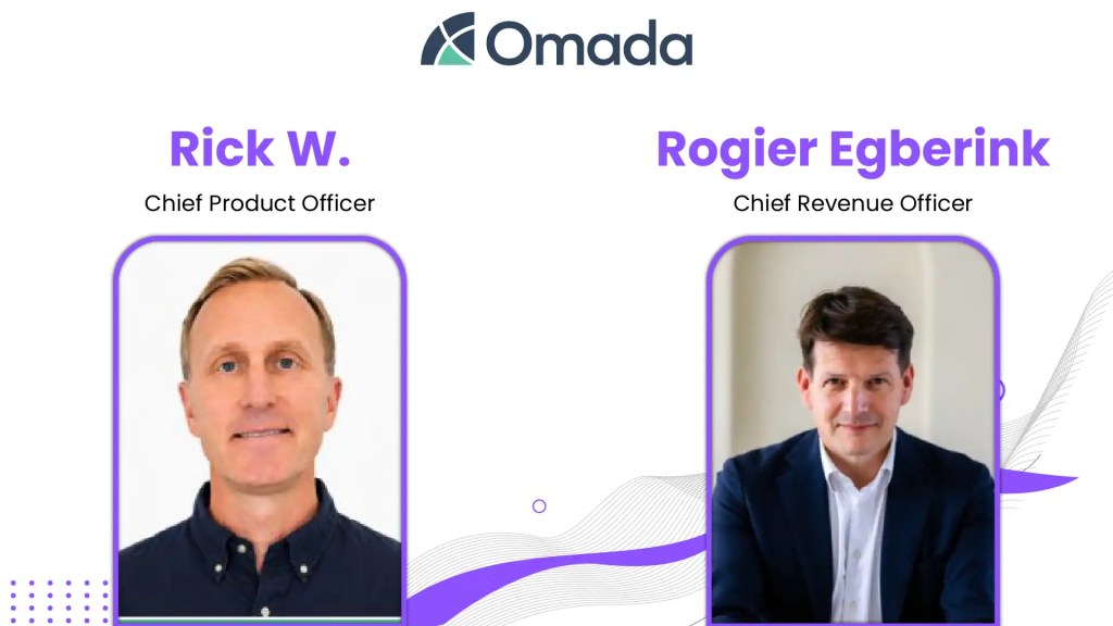 Omada Strengthens Executive Leadership with Chief Product Officer and Chief Revenue Officer Appointments