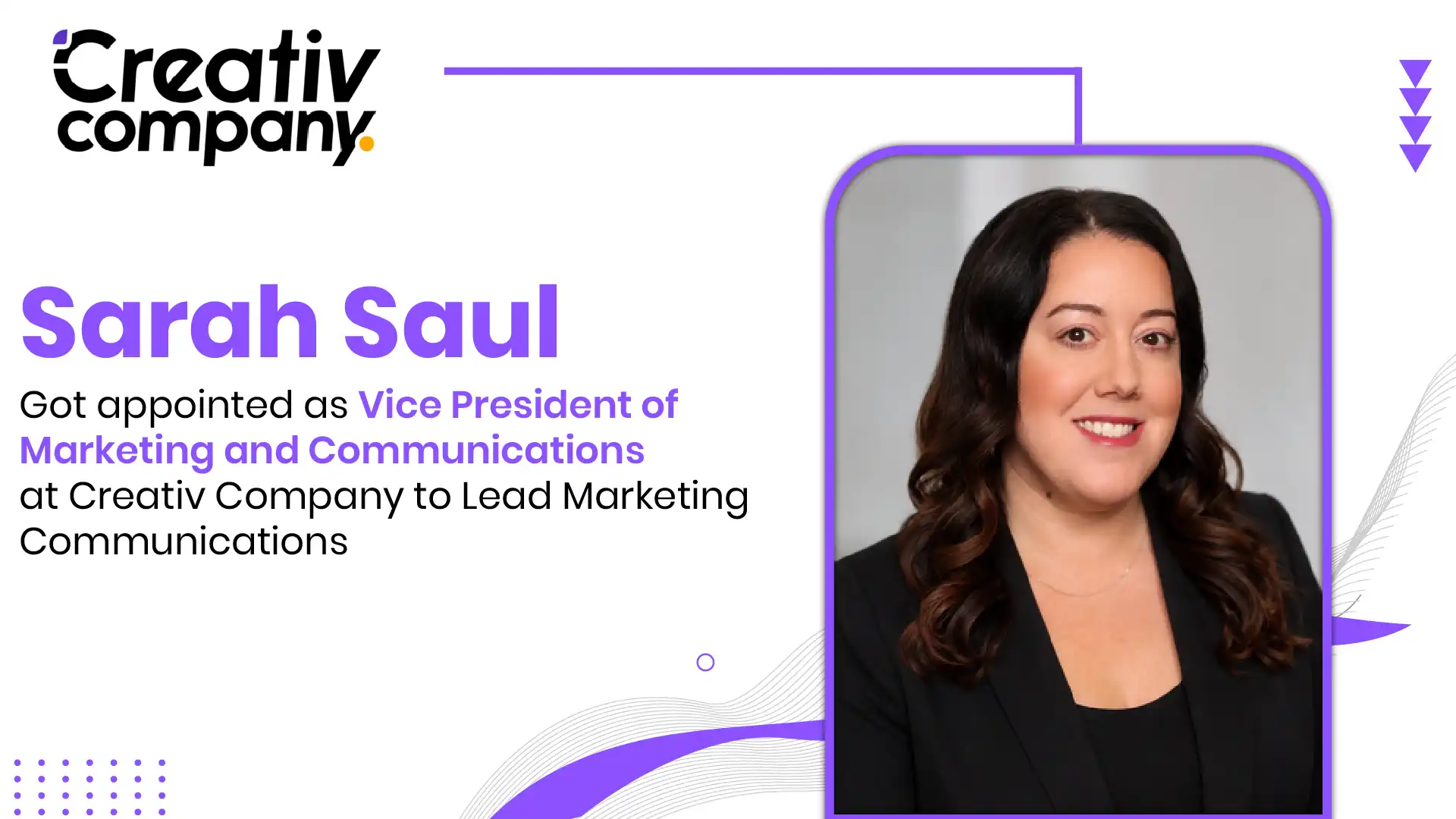 After Building Roku’s Ad Comms Engine, Sarah Saul Joins Creativ Company to Lead Marketing Communications