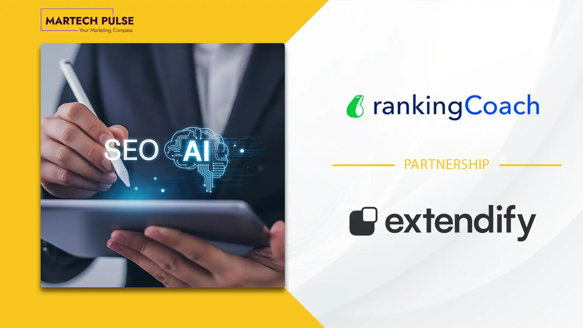 rankingCoach and Extendify Partner to Give WordPress Users a Powerful Free SEO Plugin -- and AI Marketing on Demand