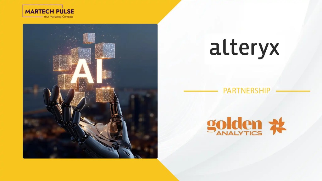 Alteryx and Golden Analytics Partner to Help Organizations Reimagine Analytics for the AI Era
