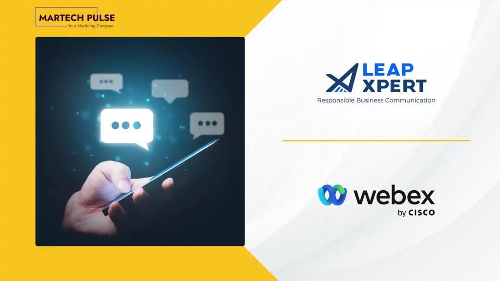 LeapXpert Delivers Governed and Compliant Client Messaging to the Enterprise with Webex by Cisco