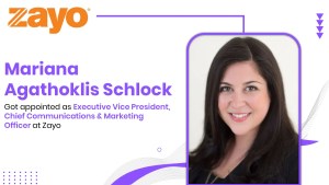 Zayo Names Mariana Agathoklis Schlock Executive Vice President, Chief Communications & Marketing Officer