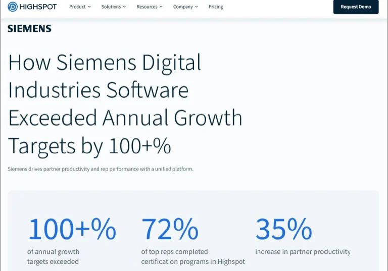How Siemens Digital Industries Software Exceeded Annual Growth Targets by 100+% Feature Image