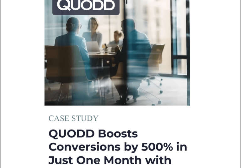 QUODD Boosts Conversions by 500% in Just One Month with Marin Ascend Feature Image